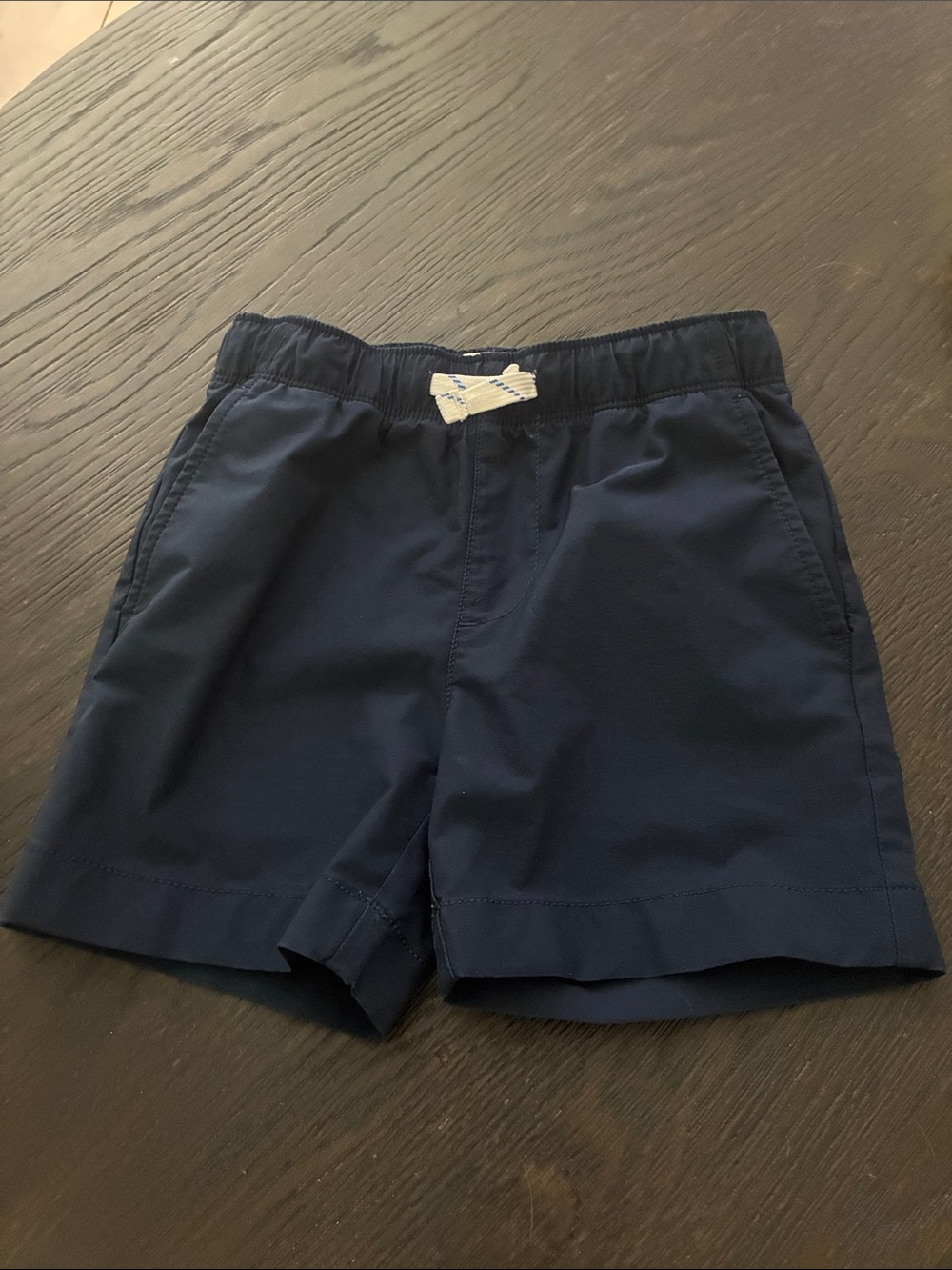 Crewcuts Navy Elastic-Waist Kids Shorts